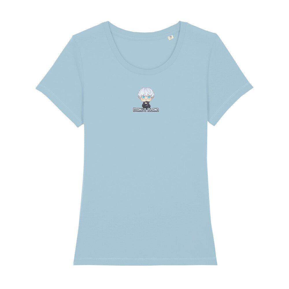 Otaku's Island x Chibi Gojo - Damen T-Shirt Premium
