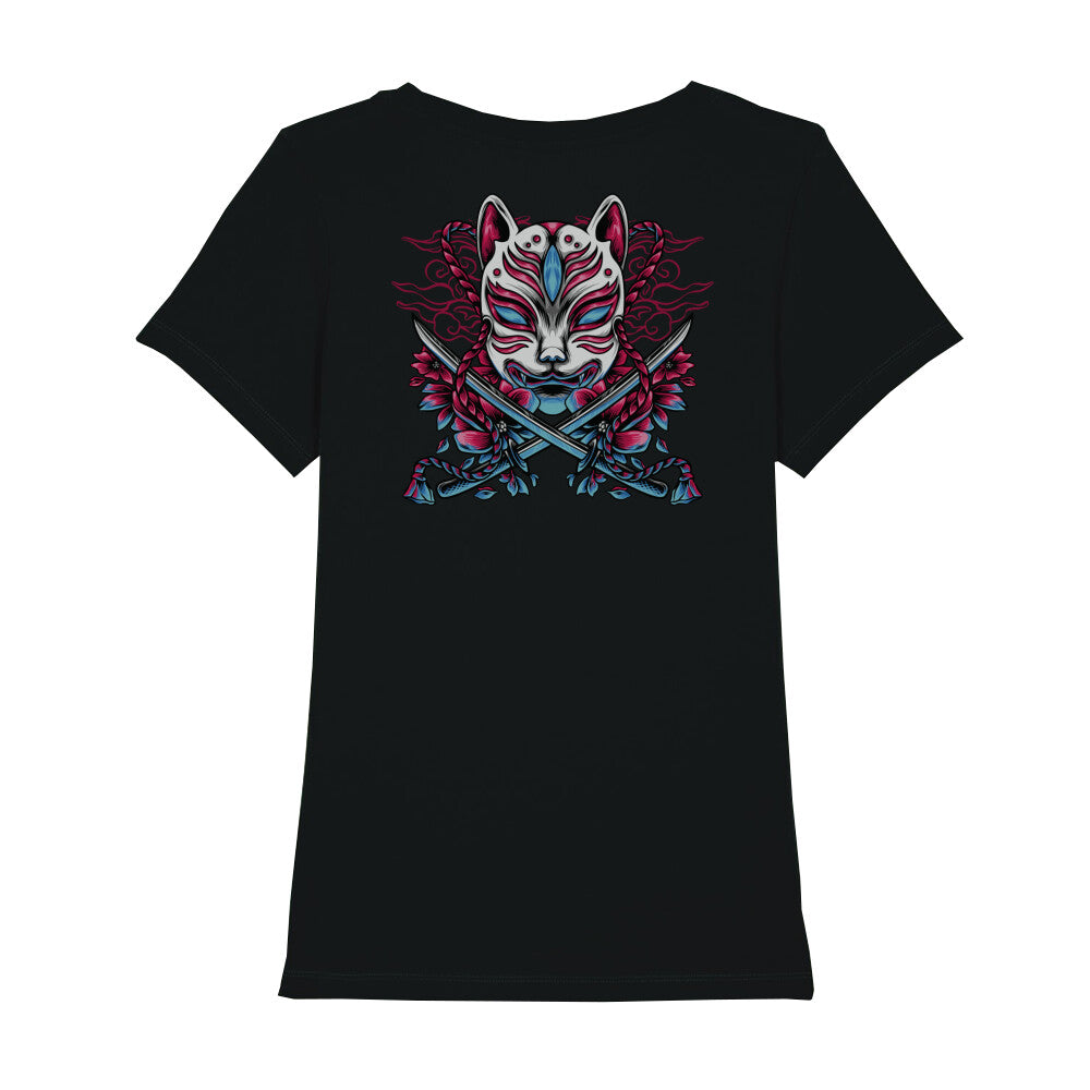 Kitsune x Katana - Ladies Premium T-Shirt