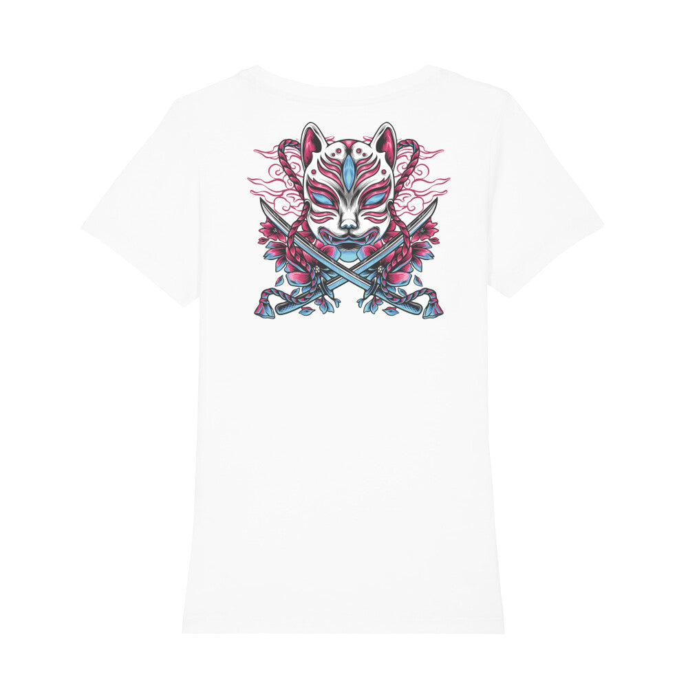 Kitsune x Katana - Ladies Premium T-Shirt