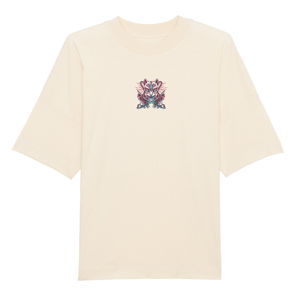 Kitsune x Katana - Men's Oversized Shirt Premium