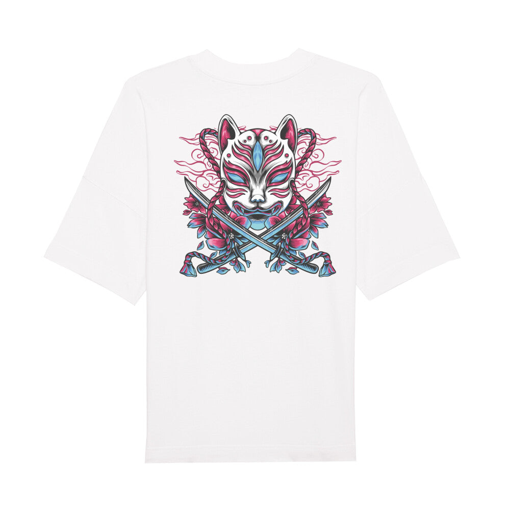 Kitsune x Katana - Men's Oversized Shirt Premium