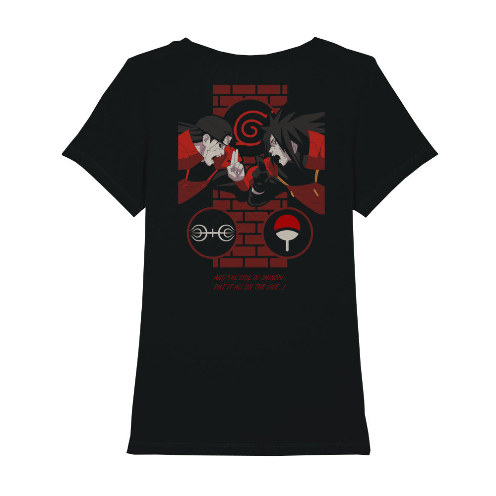 Hashirama Senju x Madara Uchiha - Women's Premium T-Shirt