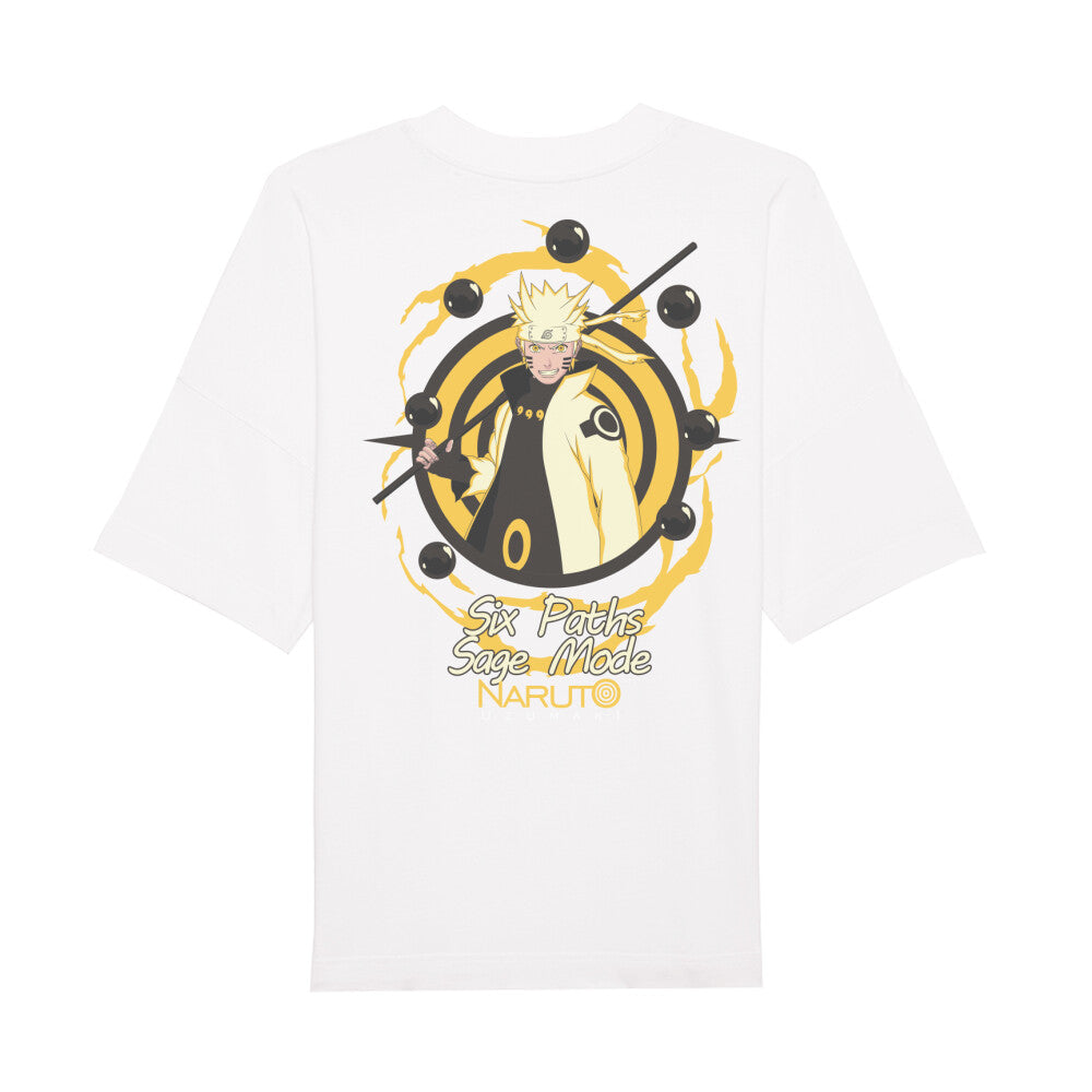Naruto x Six Path Sage Mode - Men's Oversized Shirt Premium