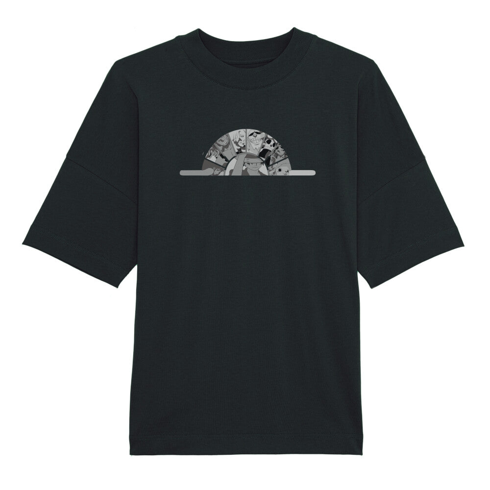 One Piece x Jolly Roger - Men's Oversized Shirt Premium