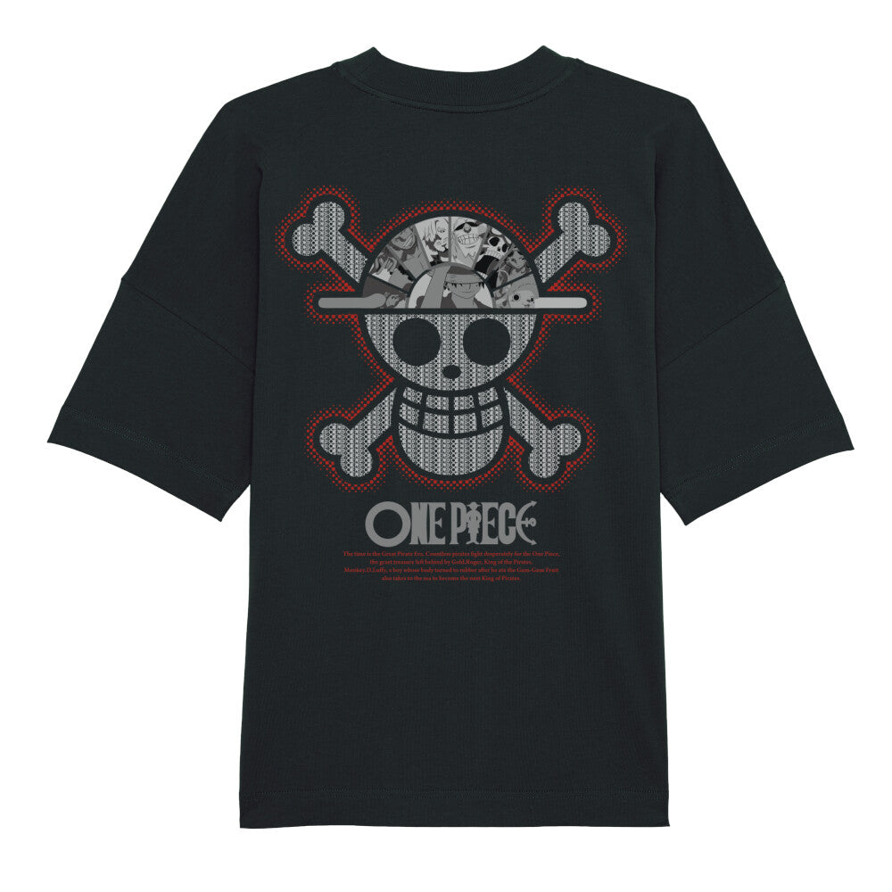 One Piece x Jolly Roger - Men's Oversized Shirt Premium