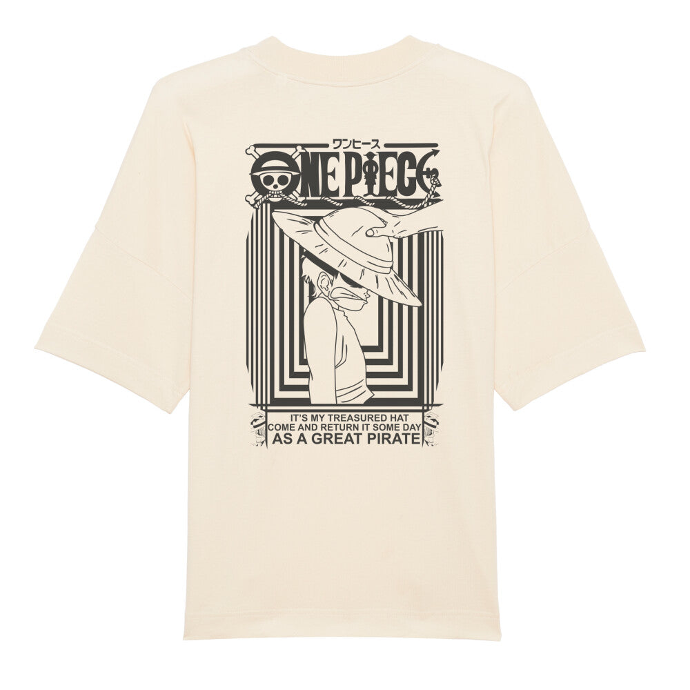 One Piece x Straw Hat - Men's Oversized Shirt Premium