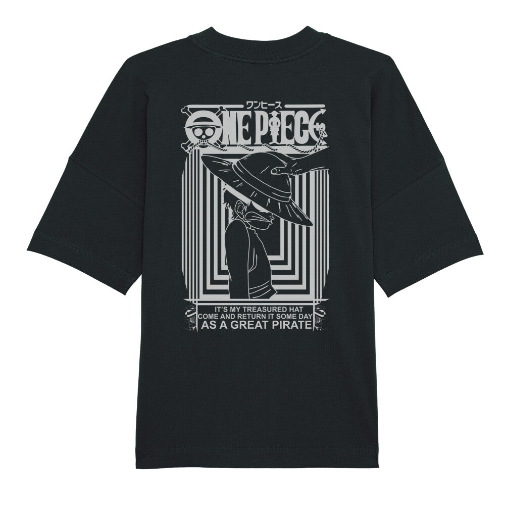 One Piece x Straw Hat - Men's Oversized Shirt Premium