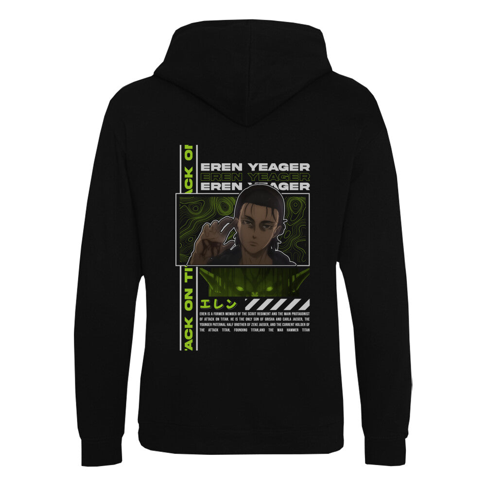 Attack On Titan x Eren Yaeger - Men's Premium Hoodie