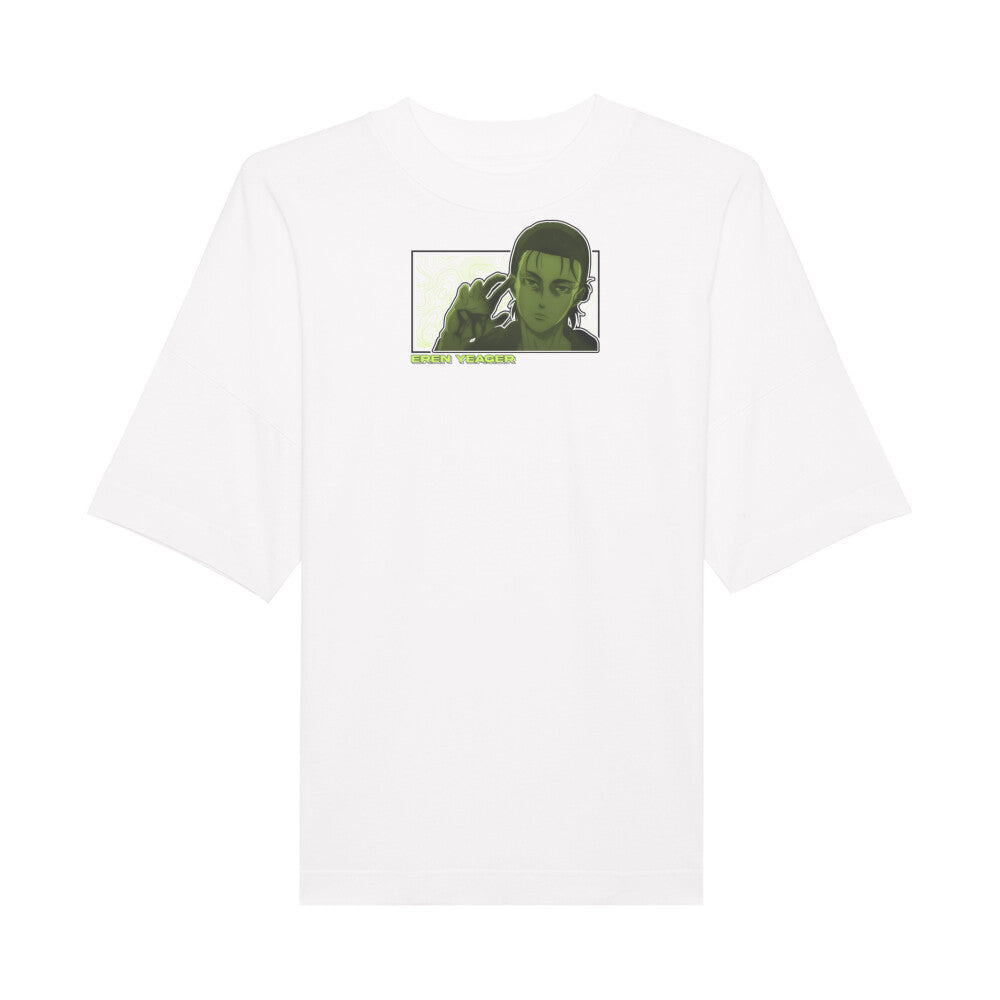 Attack On Titan x Eren Yaeger - Men's Oversized Shirt Premium