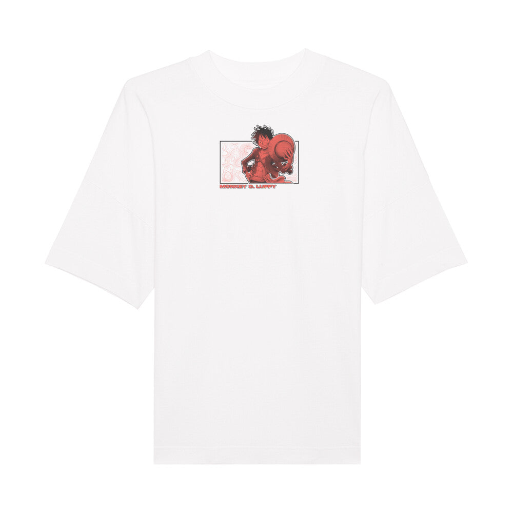 One Piece x Monkey D. Luffey - Oversized Shirt Premium