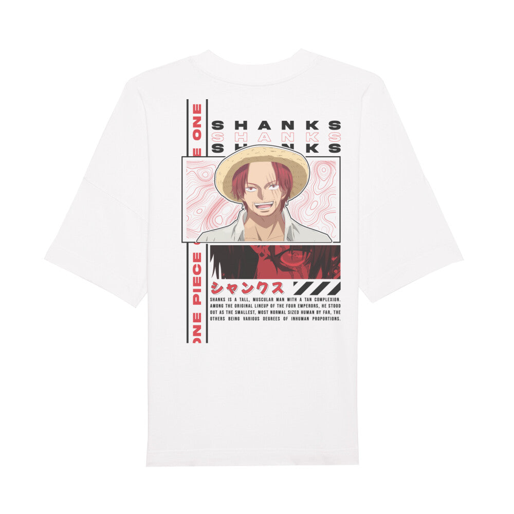 One Piece x Akagami No Shanks - Oversized Shirt Premium