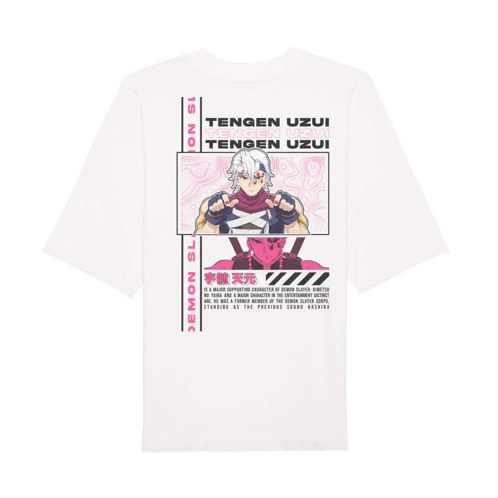 Demon Slayer x Tengen Uzui - Oversized Shirt Premium