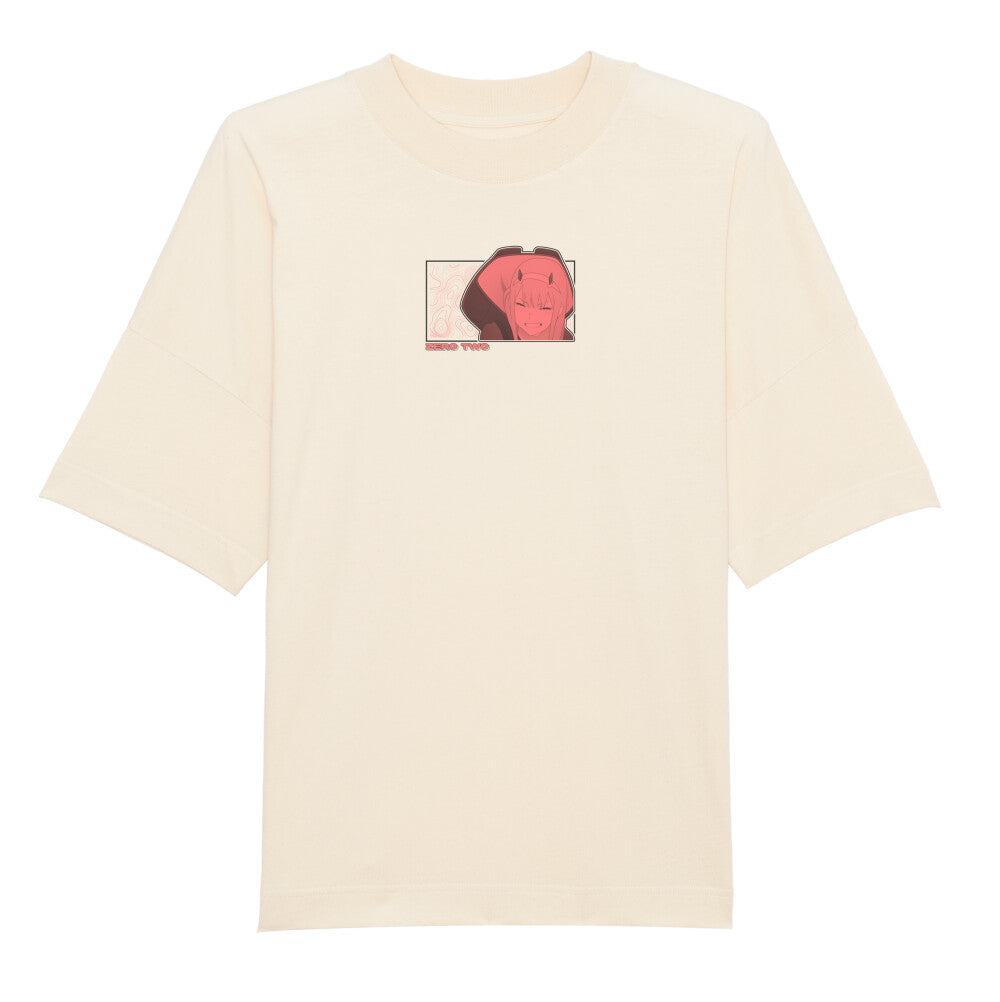 Darling In The FranXX x Zero Two - Men's Oversized Shirt Premium