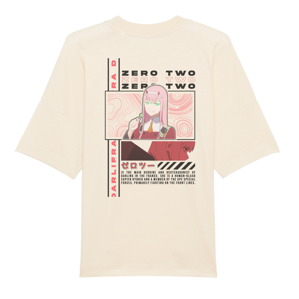 Darling In The FranXX x Zero Two - Men's Oversized Shirt Premium