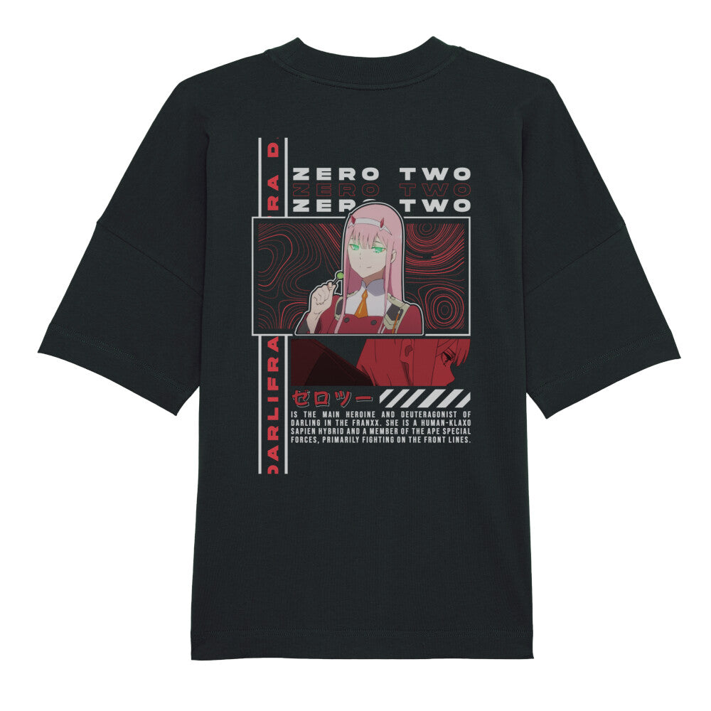 Darling In The FranXX x Zero Two - Men's Oversized Shirt Premium