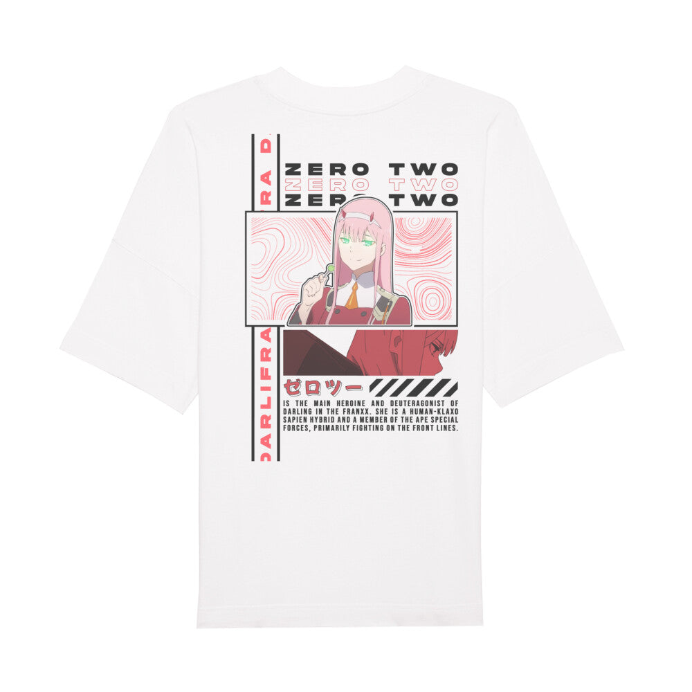 Darling In The FranXX x Zero Two - Men's Oversized Shirt Premium