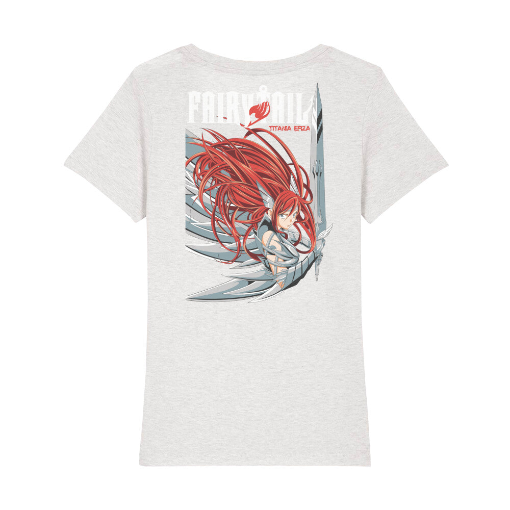 Fairy Tale x Erza - Ladies Premium T-Shirt