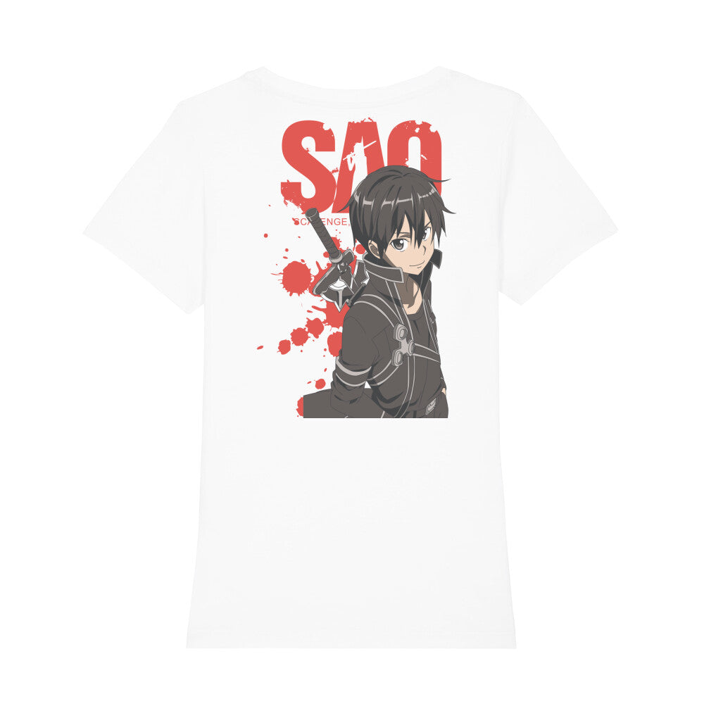 SAO x Kirito - Ladies Premium T-Shirt