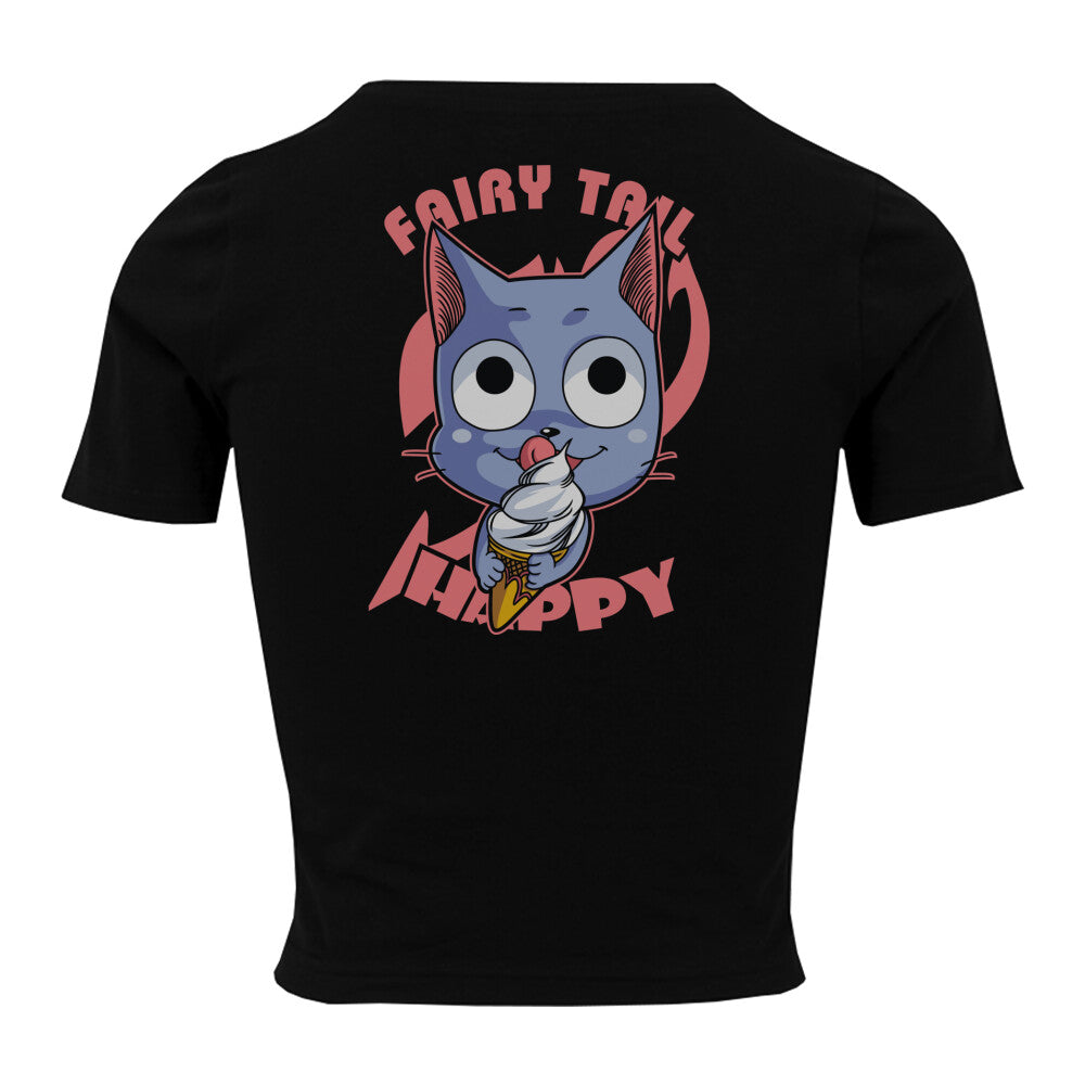 Fairy Tale x Happy - Ladies Crop Tee Premium