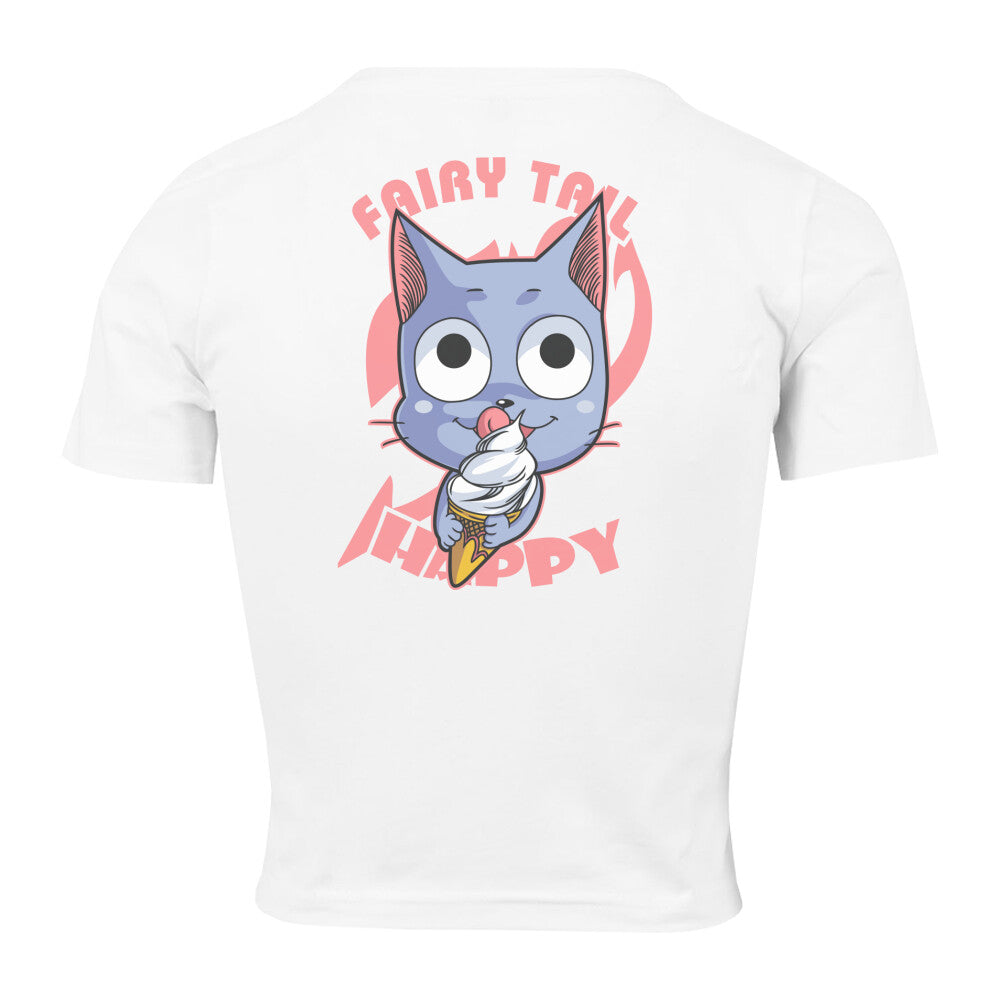 Fairy Tale x Happy - Ladies Crop Tee Premium