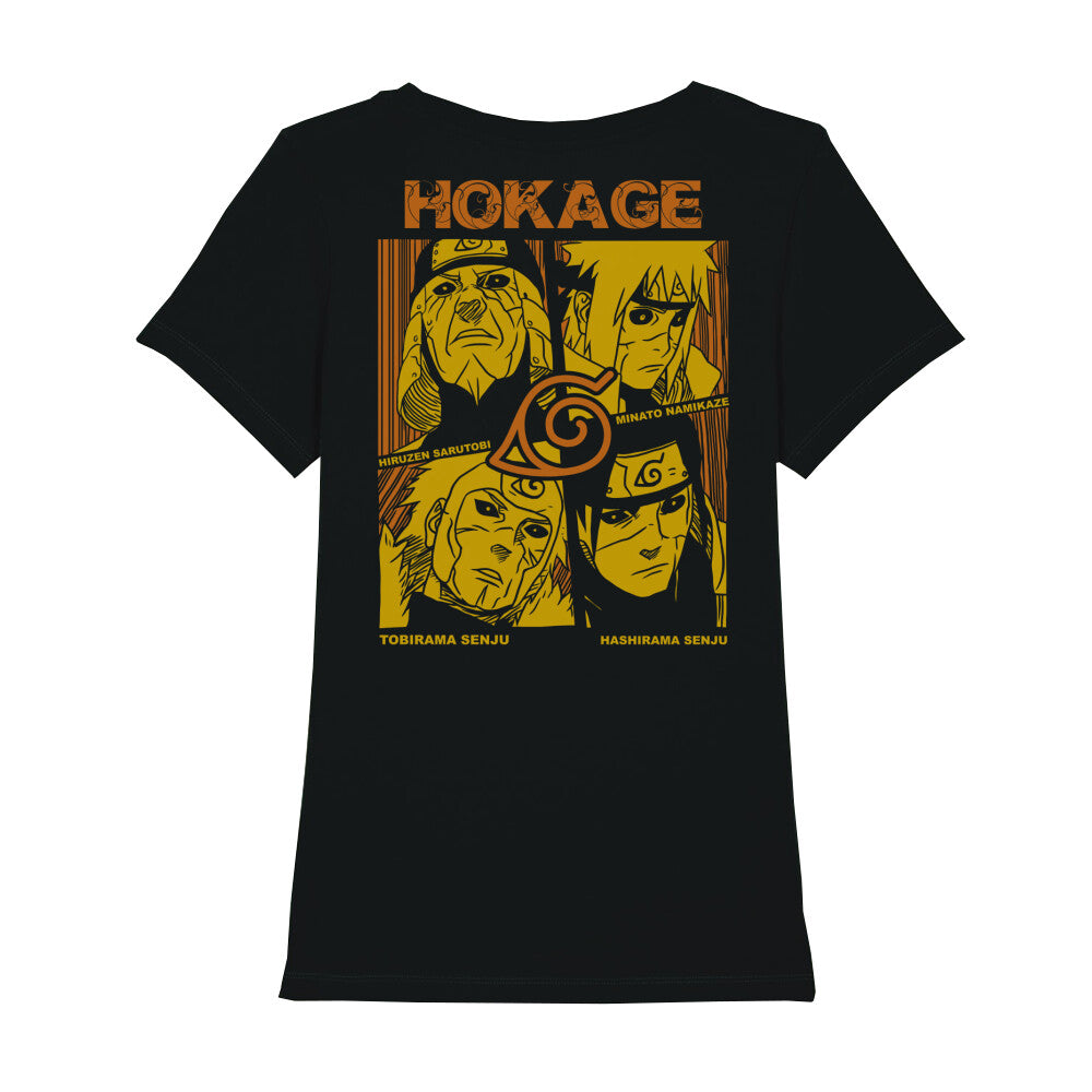 Naruto x Hokage - Ladies Premium T-Shirt
