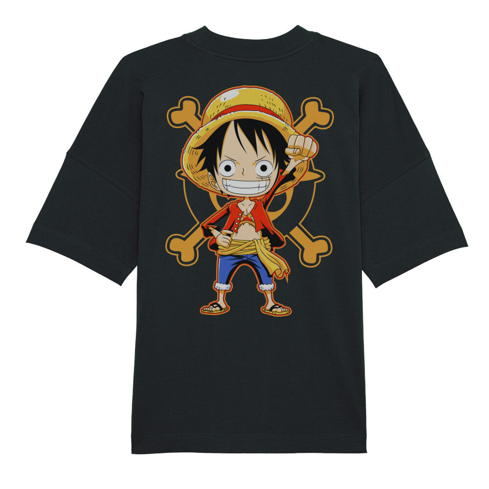 One Piece x Luffy Chibi - Oversized Shirt Premium