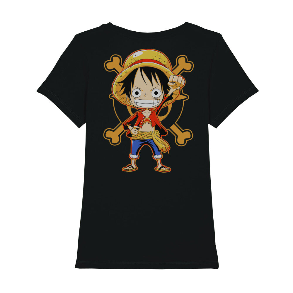 One Piece x Luffy Chibi - Damen T-Shirt Premium