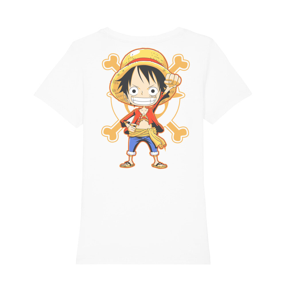 One Piece x Luffy Chibi - Damen T-Shirt Premium