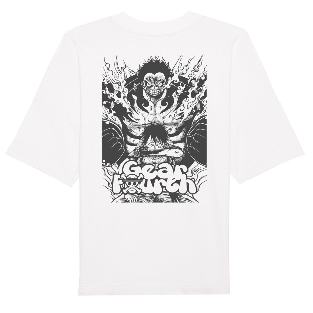 One Piece x Luffy Gear 4 - Oversized Shirt Premium