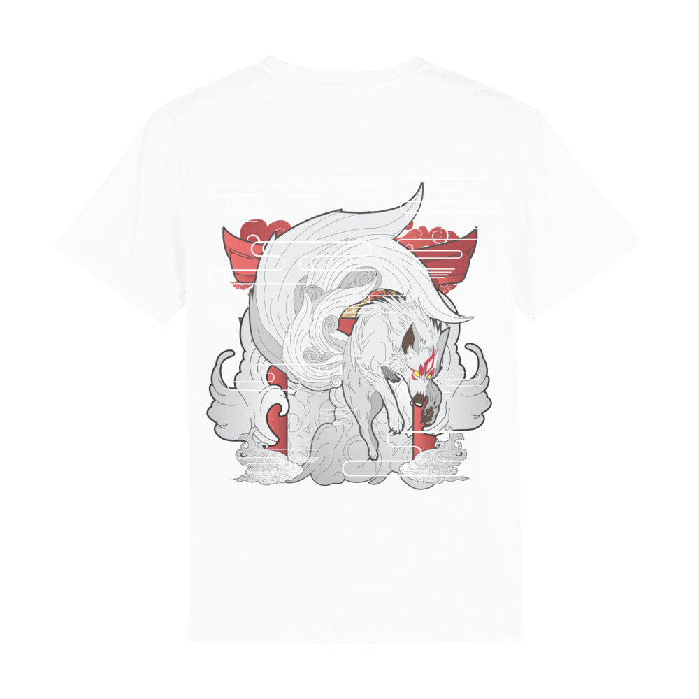 Shrine x Kitsune - Men's Premium T-Shirt