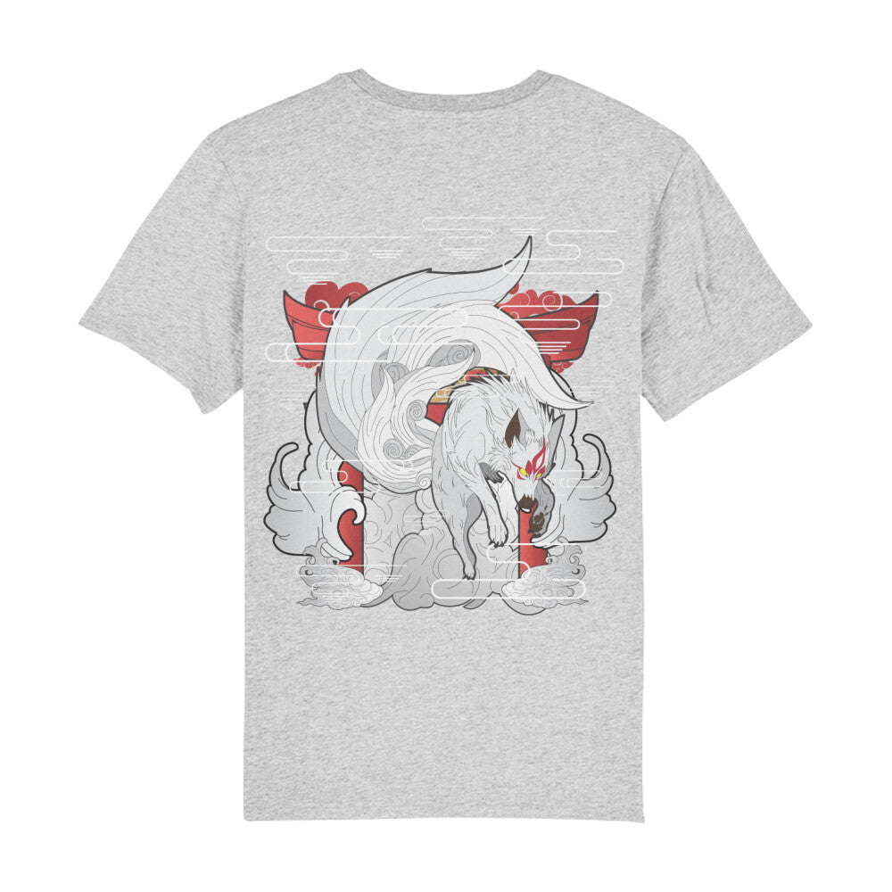 Shrine x Kitsune - Men's Premium T-Shirt