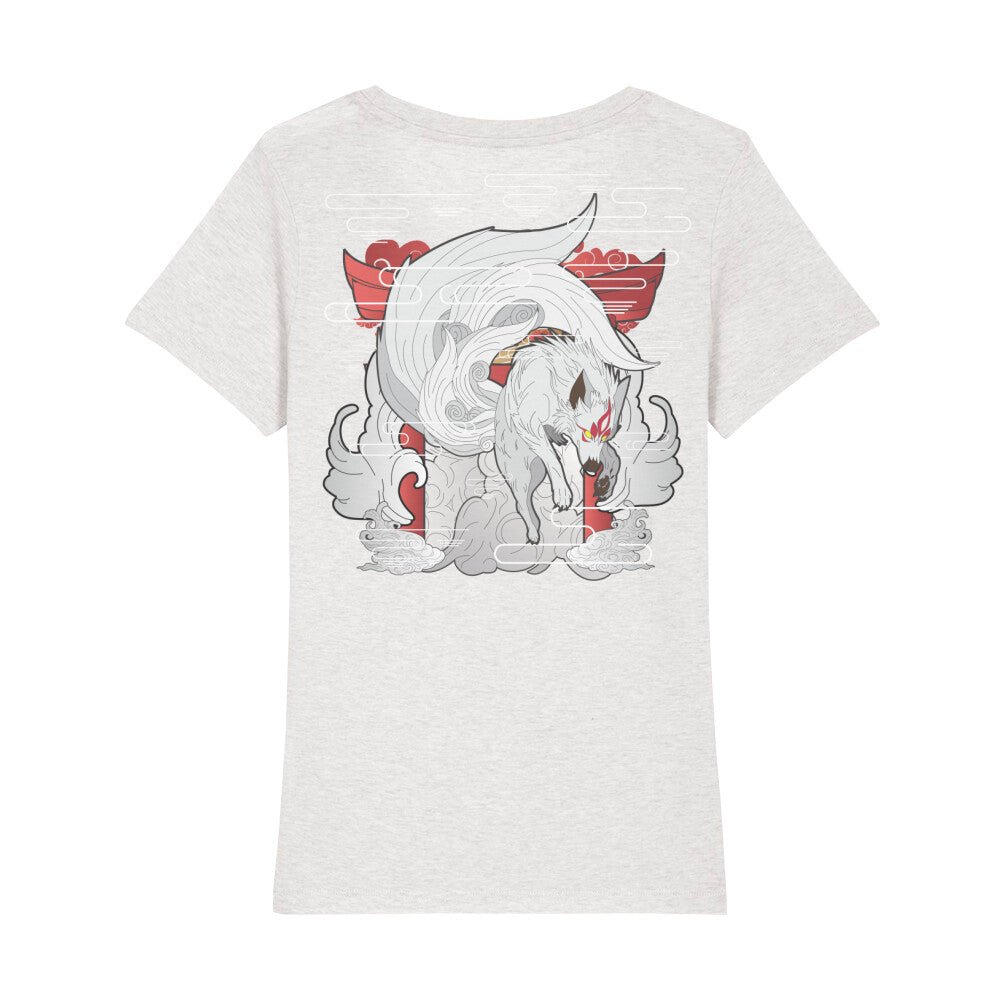 Shrine x Kitsune - Ladies Premium T-Shirt
