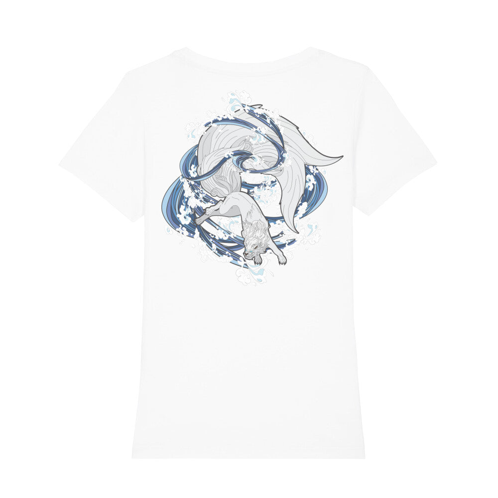 Blue x Fox - Damen T-Shirt Premium