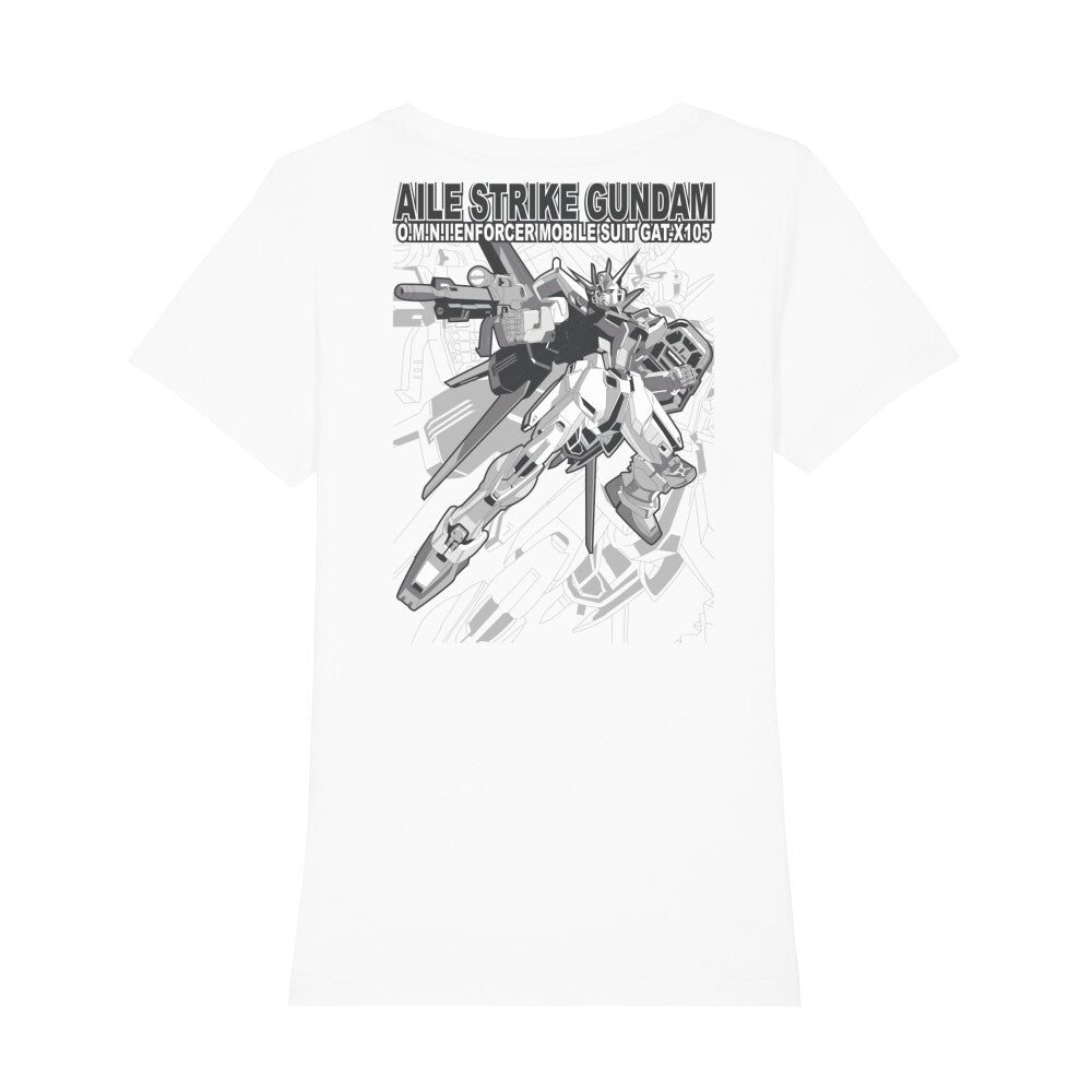 Gundam x Aile Strike - Women's Premium T-Shirt