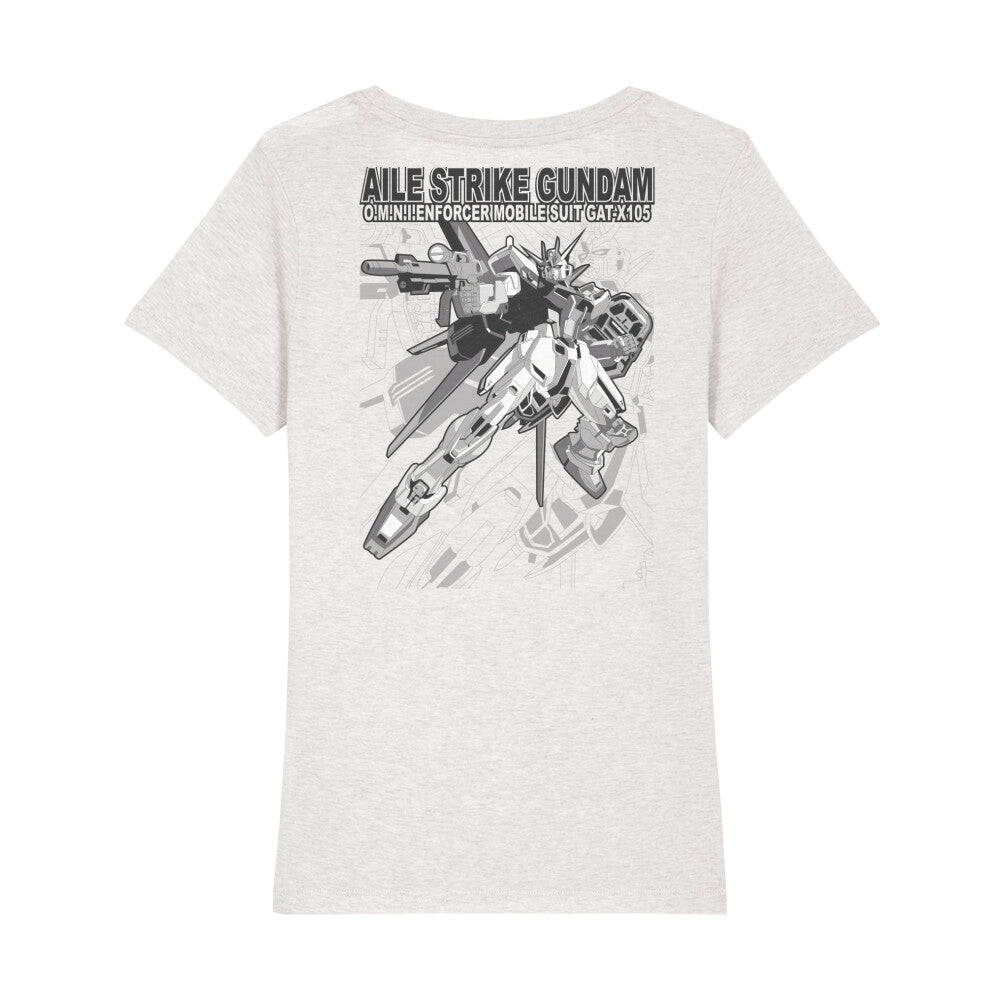 Gundam x Aile Strike - Women's Premium T-Shirt