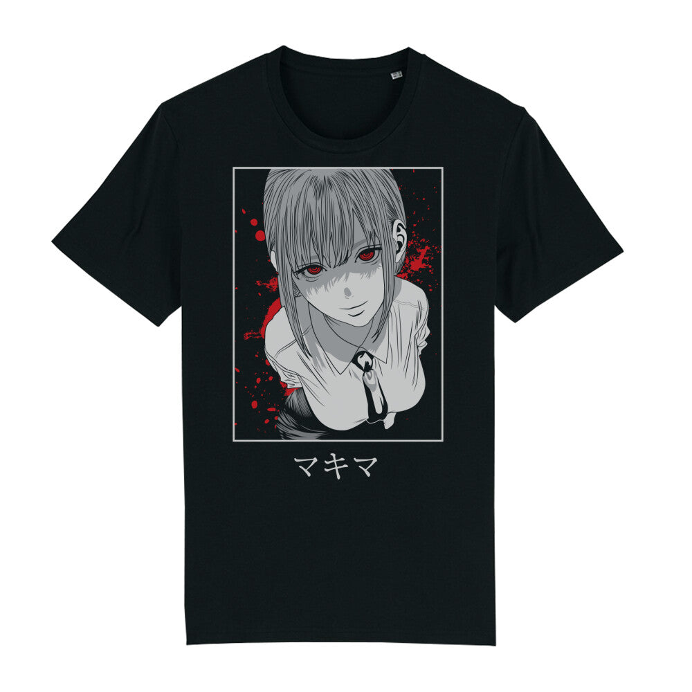 Chainsaw Man x Makima - Herren T-Shirt Premium