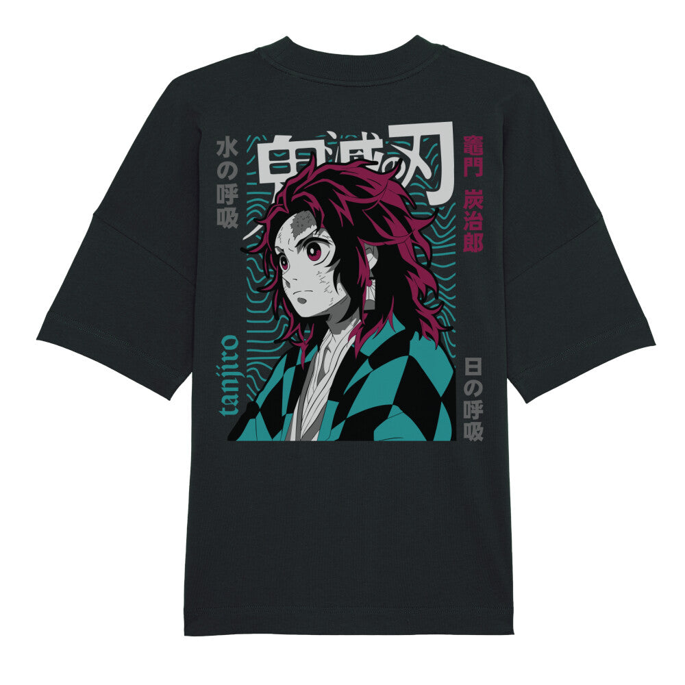 Demon Slayer x Tanjiro - Oversized Shirt Premium