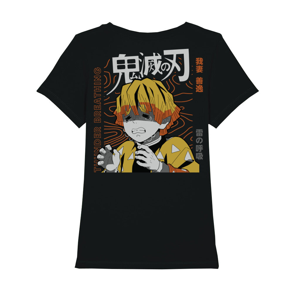 Demon Slayer x Zenitsu - Women's Premium T-Shirt
