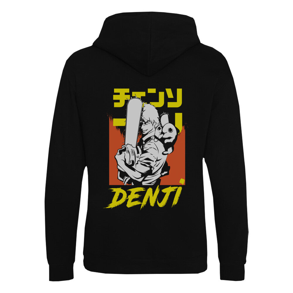 Denji x Pochita - Premium Hoodie