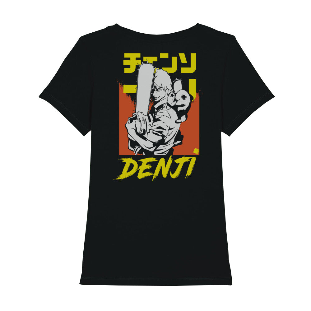 Denji x Pochita - Women's Premium T-Shirt