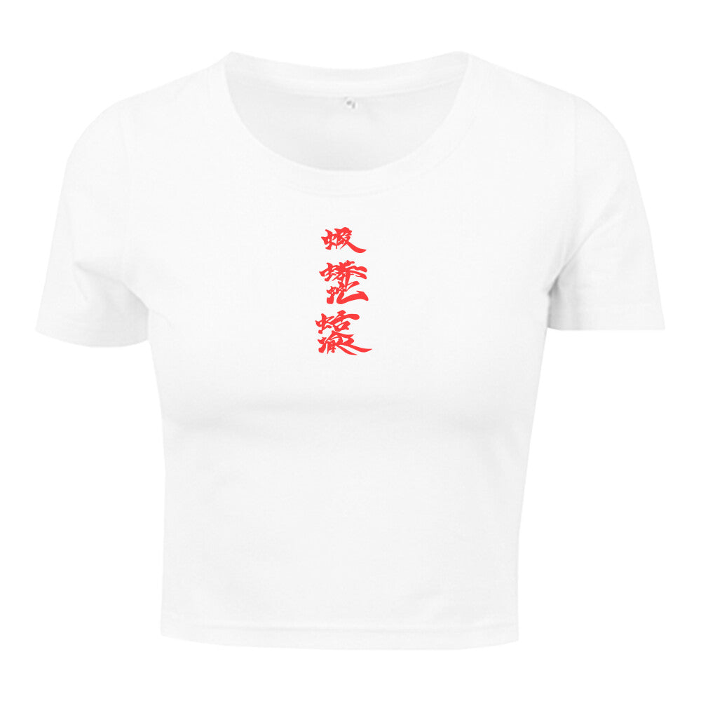 Kanji x Orochimaru - Ladies Crop Tee Premium