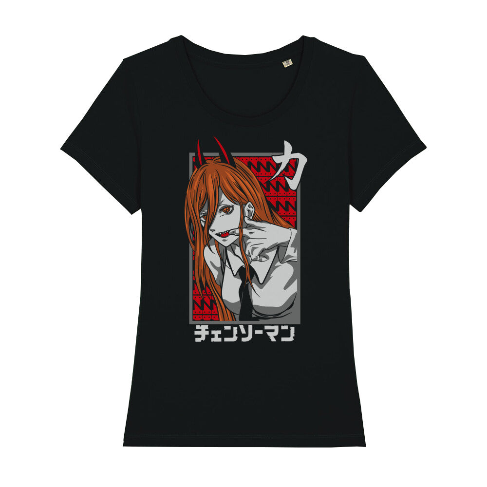 Chainsaw Man x Power - Ladies Premium T-Shirt