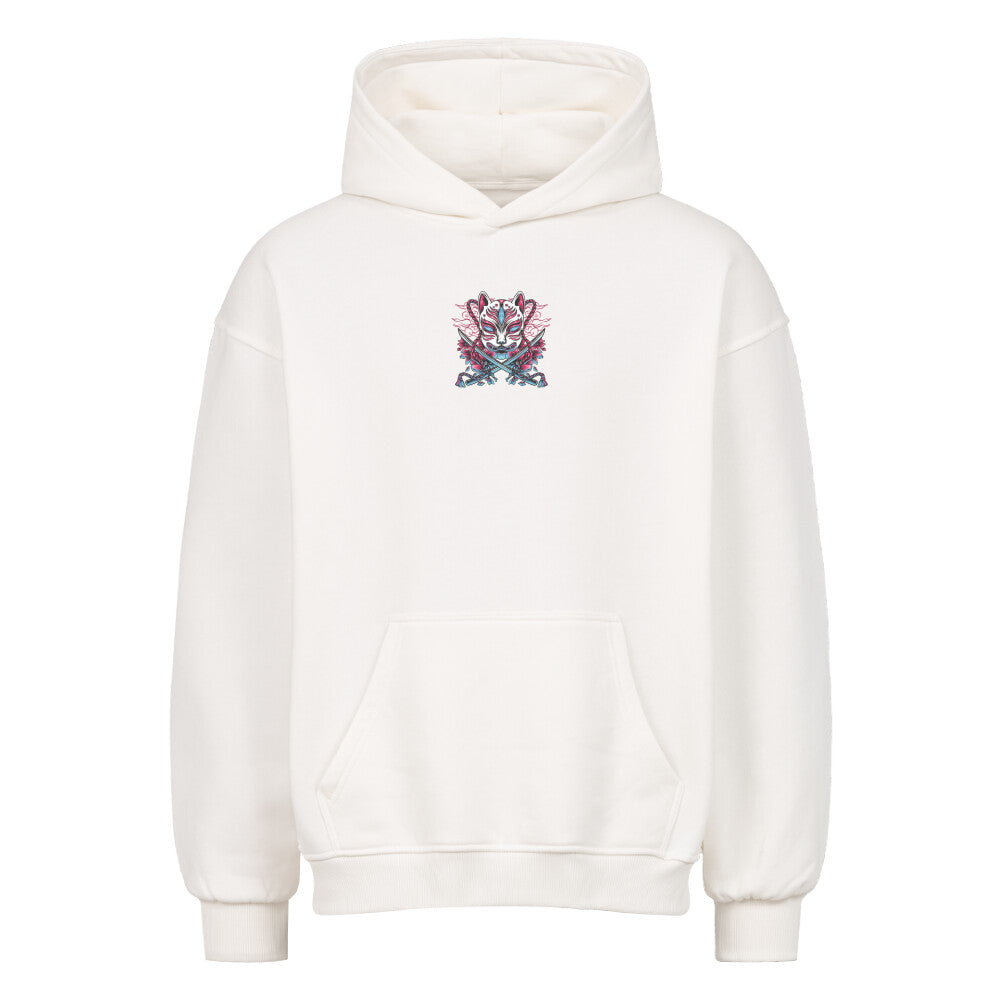 Kitsune x Katana - Heavy Cotton Oversized Hoodie