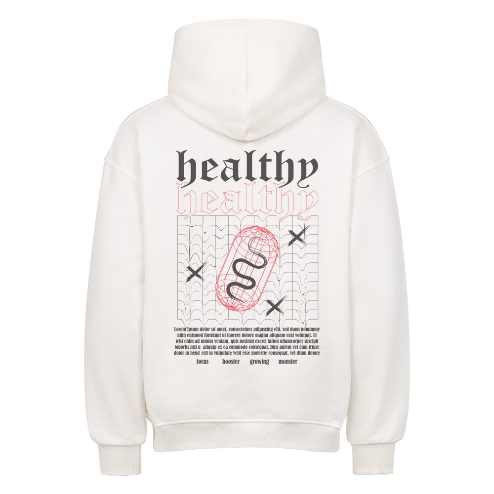 Kenkō x Piru - Heavy Cotton Oversized Hoodie
