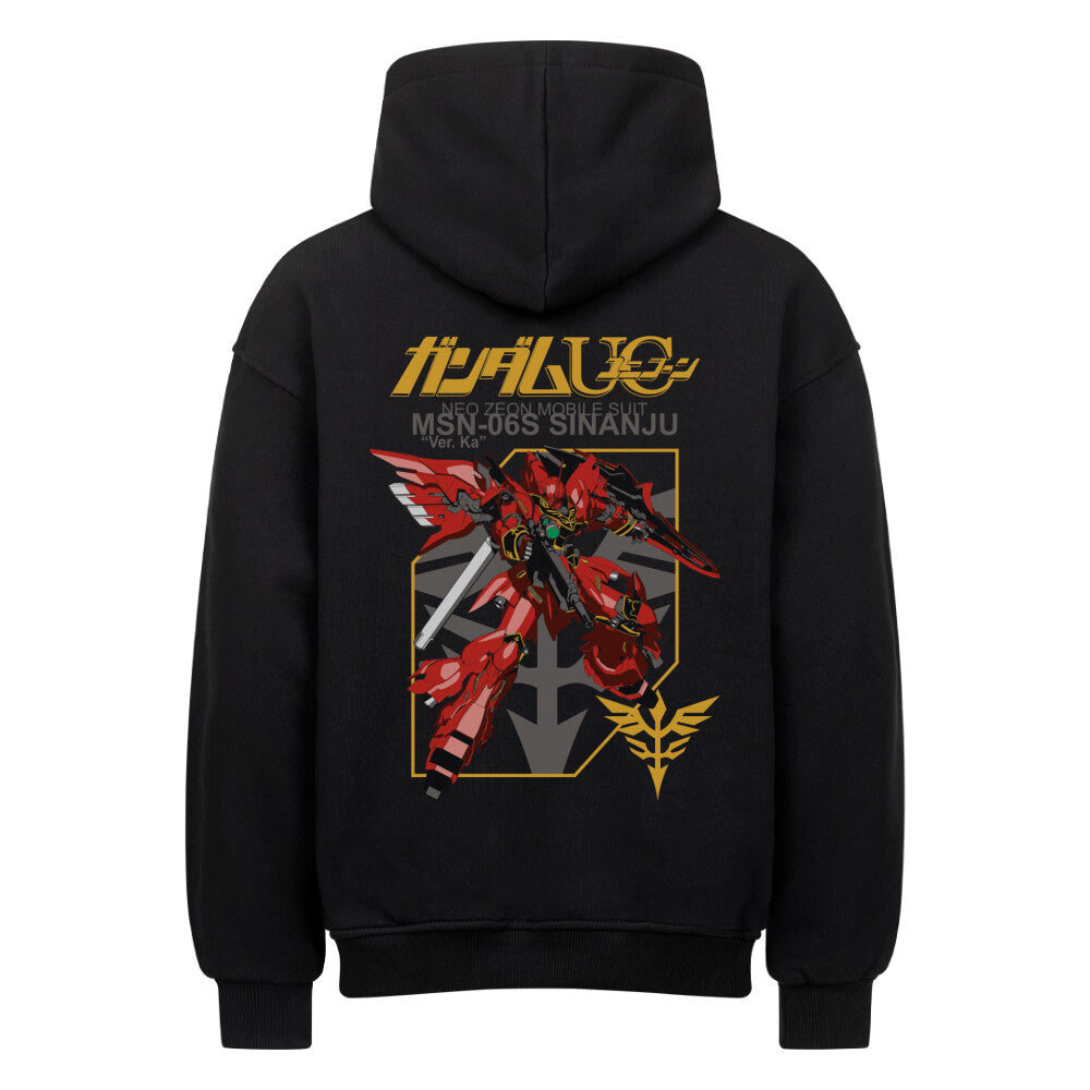 Gundam x Shinanju - Heavy Cotton Oversized Hoodie