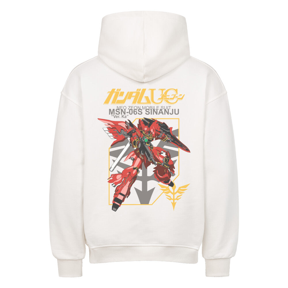 Gundam x Shinanju - Heavy Cotton Oversized Hoodie