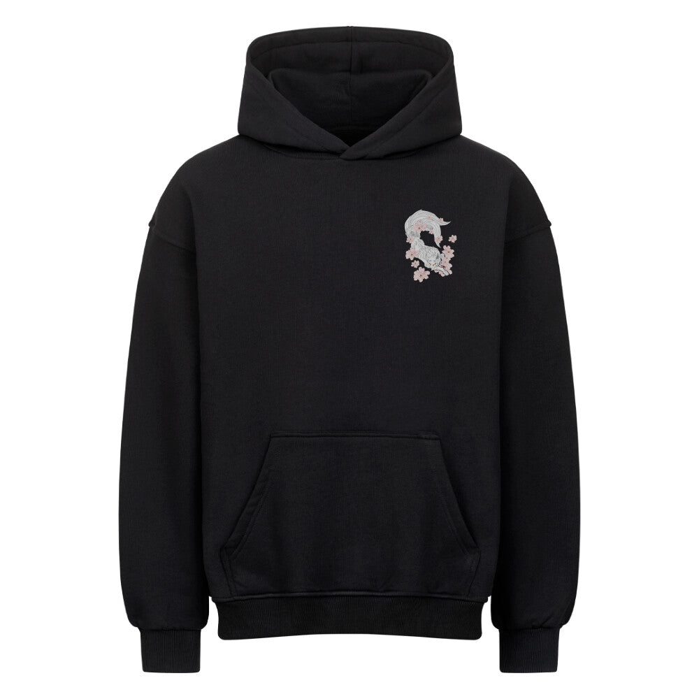 Sakura x Kitsune - Heavy Cotton Oversized Hoodie