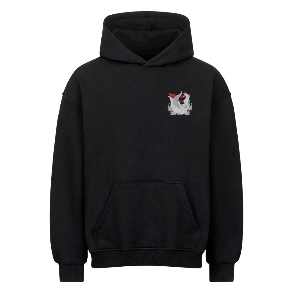 Fox x Shrine - Heavy Cotton Oversized Hoodie