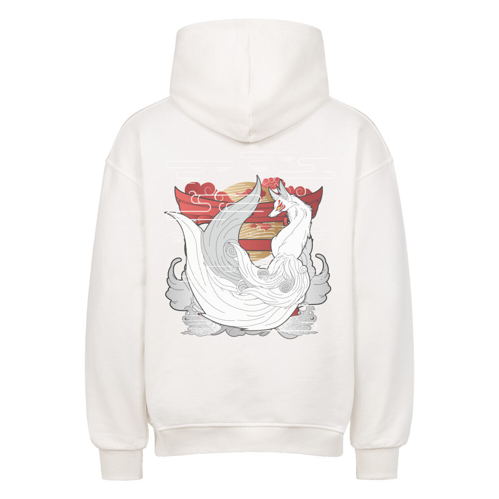 Fox x Shrine - Heavy Cotton Oversized Hoodie