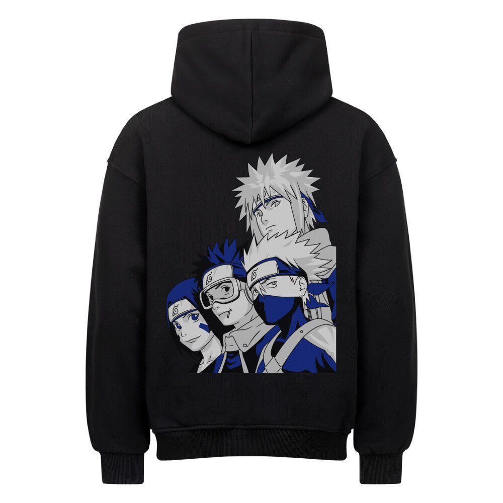 Naruto x Team 7 - Heavy Cotton Oversized Hoodie